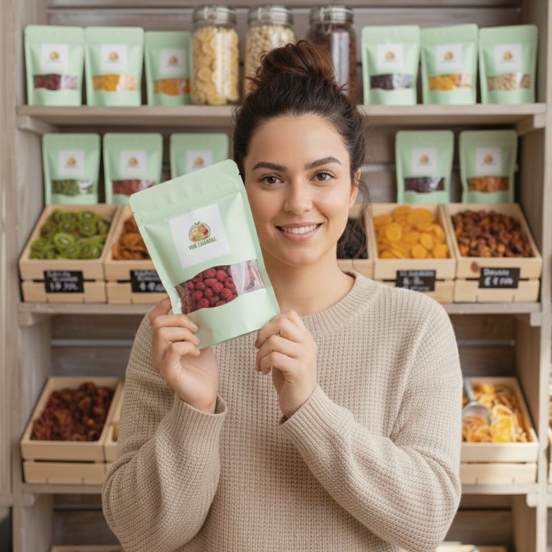 Framboesa + Maracujá - Desidratados [Black Friday]